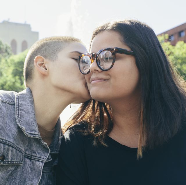 Portrait Of Young Lesbian Couple
