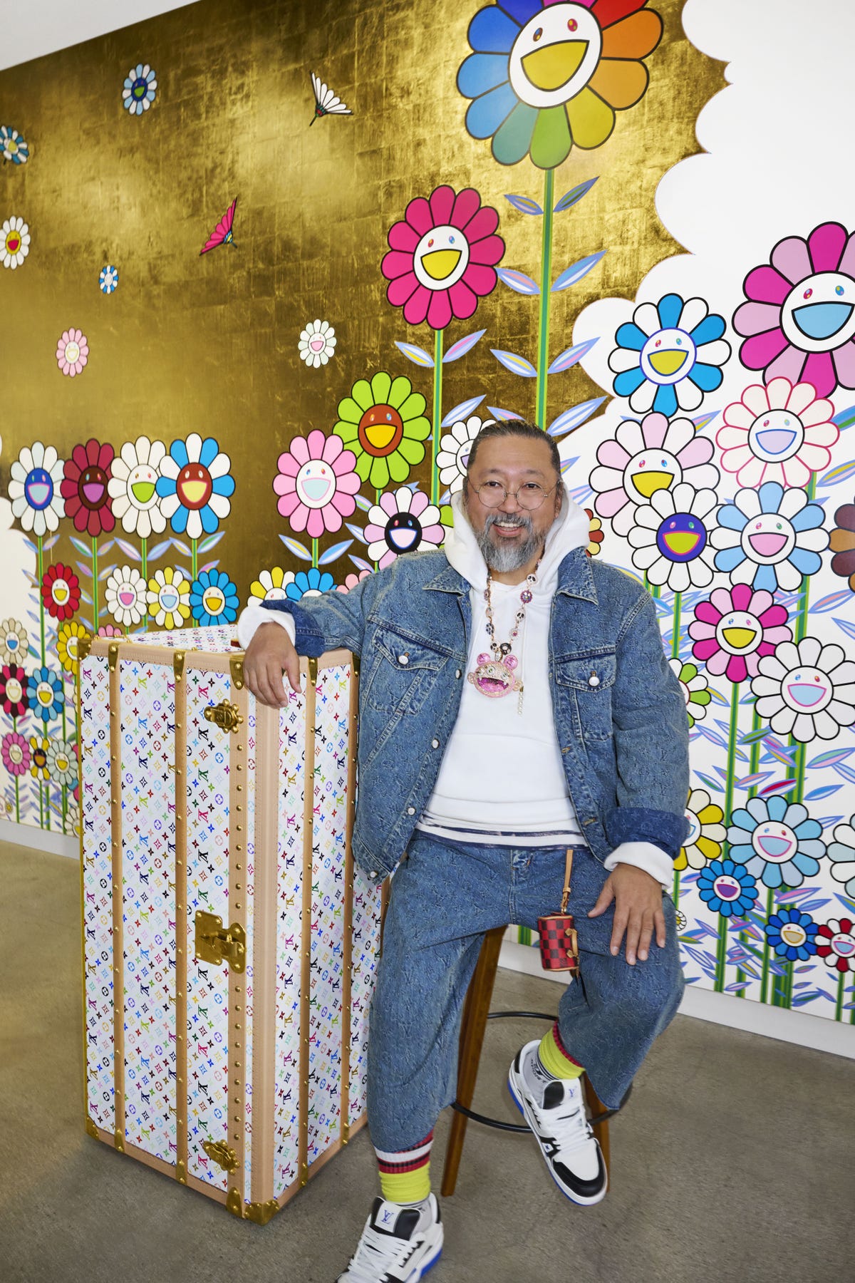 Get A First Look At Takashi Murakami And Louis Vuitton’s Latest Technicolour Collection