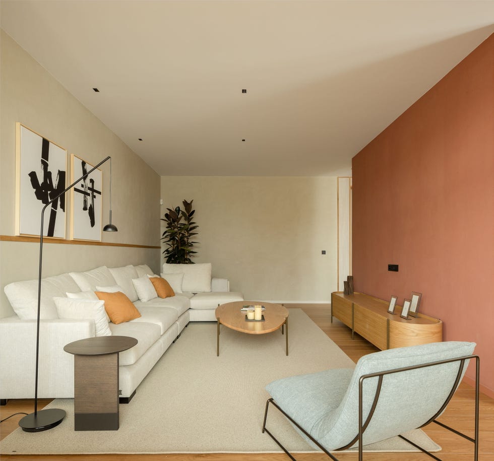 casa estilo japandi salon