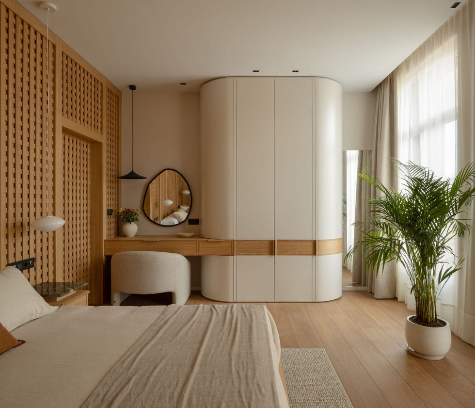 casa estilo japandi minimalista nordico dormitorio