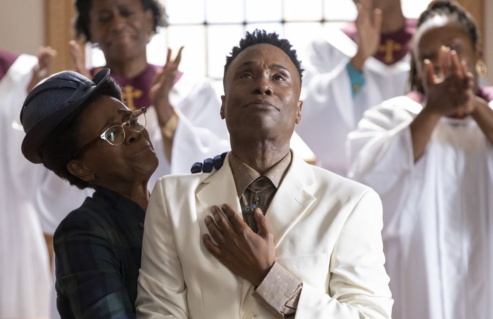pose    "take me to church"    season 3, episode 4 airs may 16 pictured janet hubert as latrice, billy porter as pray tell cr eric liebowitzfx