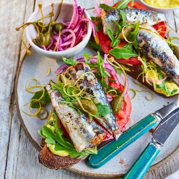 posh sardines on toast