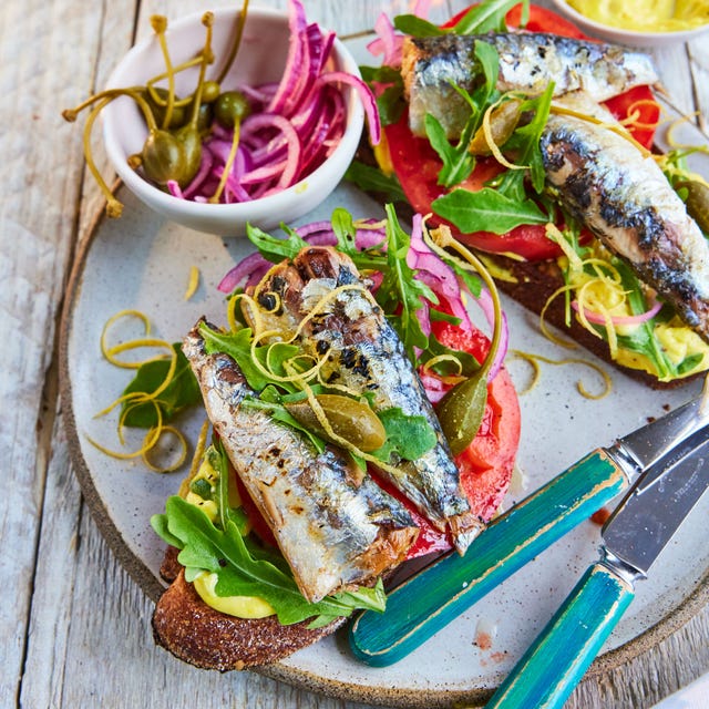 posh sardines on toast