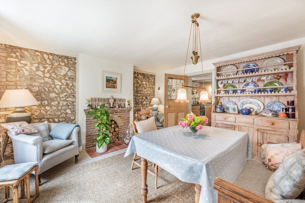 idyllic post cottage for sale in sussex village of wilmington in the south downs