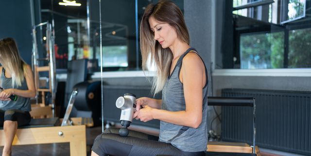 post exercise massage therapy in the pilates studio