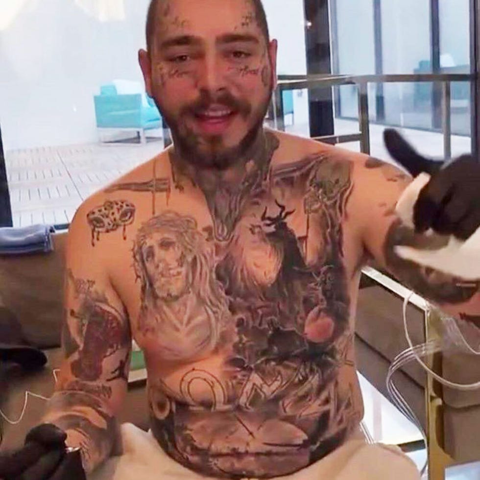 post malone tattoos