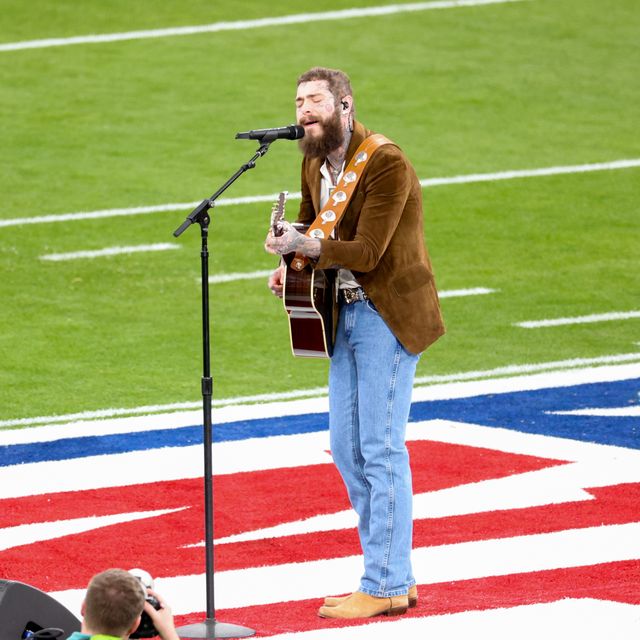 Shop Post Malone's Exact Wrangler Jeans He Wore to the Super Bowl