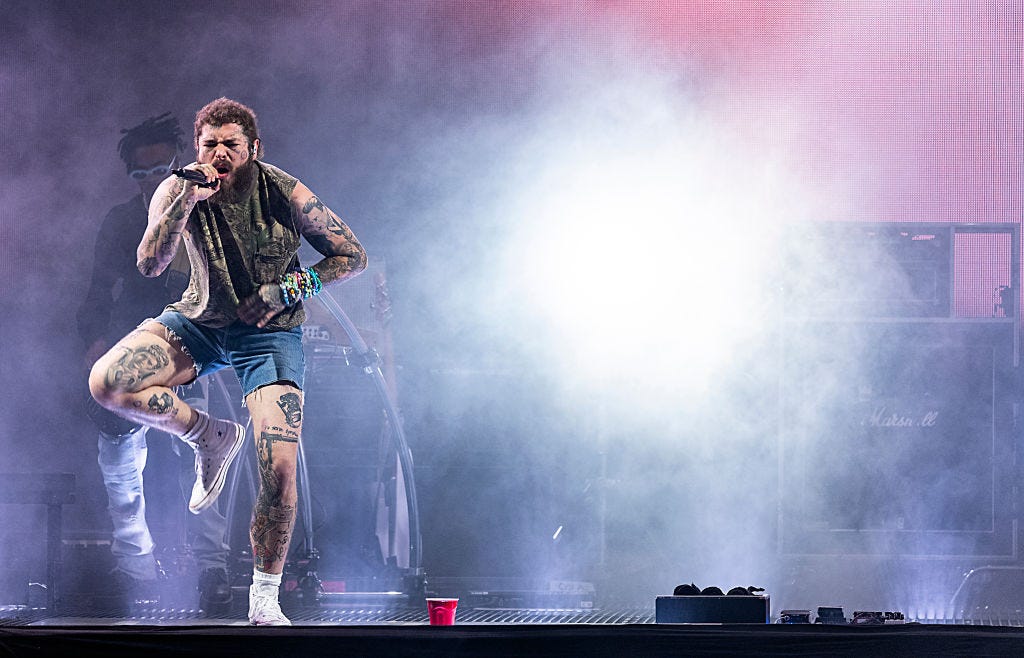 Post Malone Shares the Go-To Meal Behind His 50-Pound Weight Loss