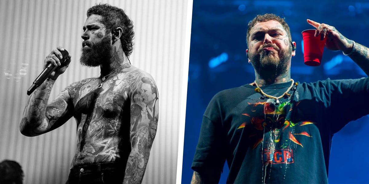 POST MALONE'S TATTOOS ARE THREATENED BY HIS WEIGHT LOSS – Janet