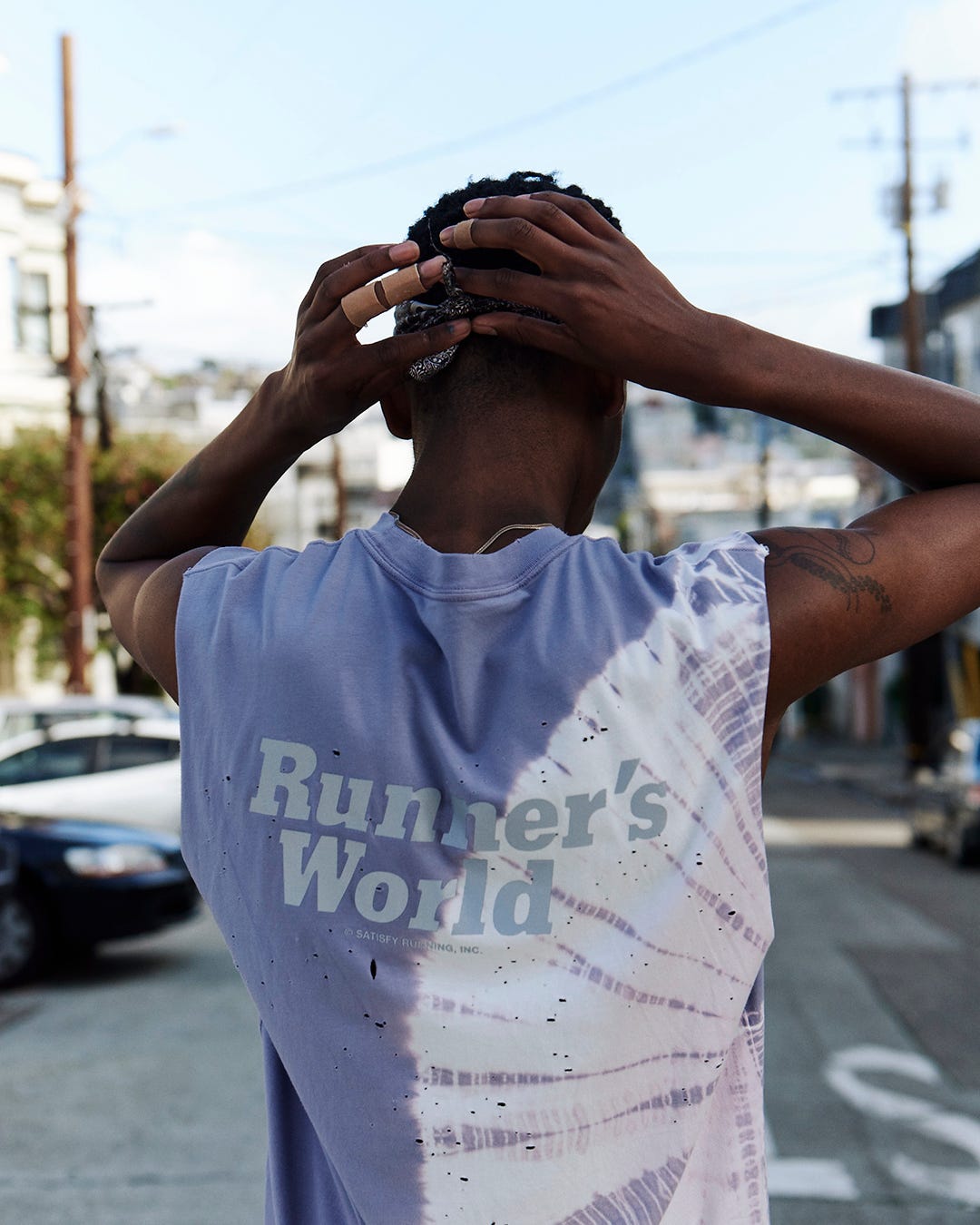 runner's world x satisfy running apparel