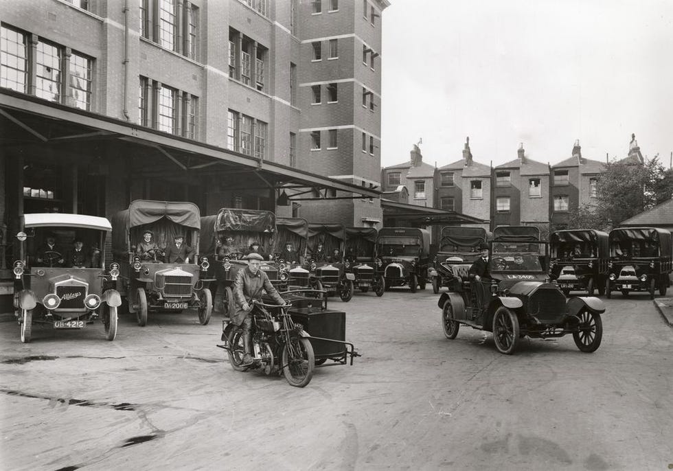 Islington Square when it was a postal sorting office