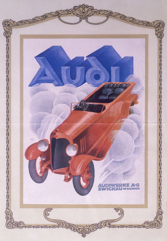 アウディのポスター（1922年）