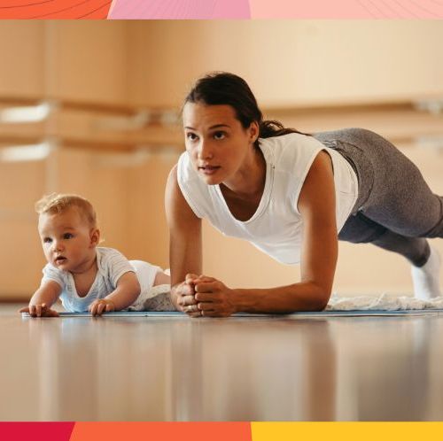 Postpartum Ab Workout & Postpartum Pelvic Floor Exercises