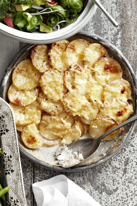 potato and celeryroot gratin