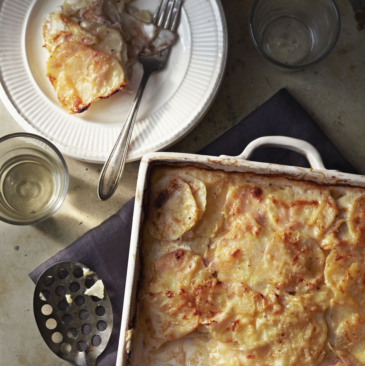 Potato and Celery Root Gratin - Culinary Ginger