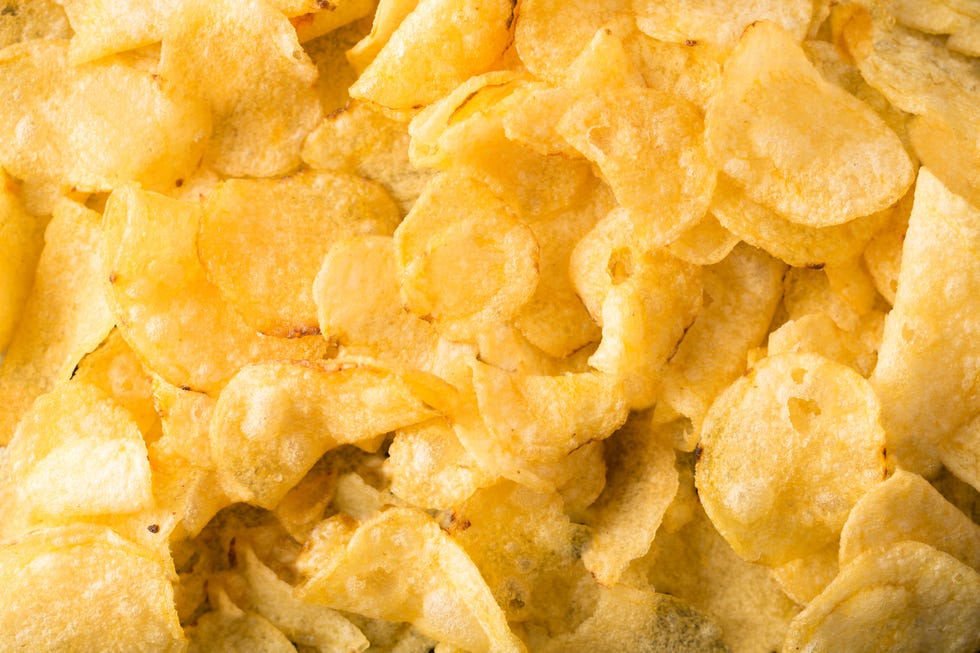 Potato Chips background