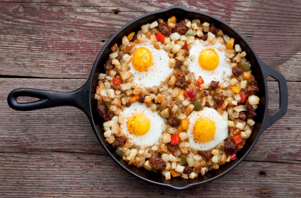 potato chorizo hash