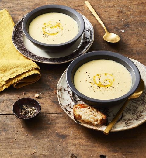 St. Patrick's Day Appetizers - Potato Leek Soup