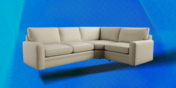 pottery barn pearce upholstered three piece sectional