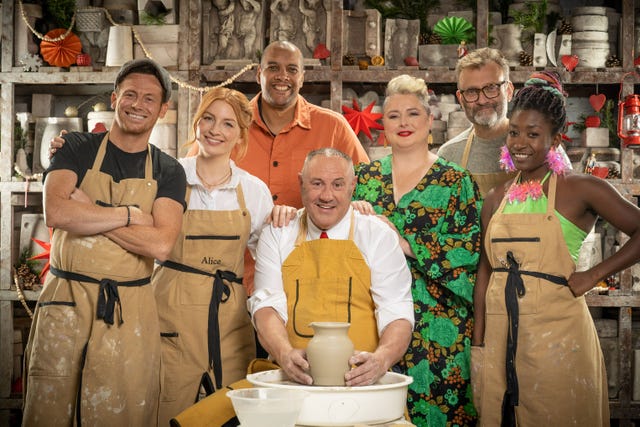 Great Pottery Throwdown Christmas special Release date and celebrity