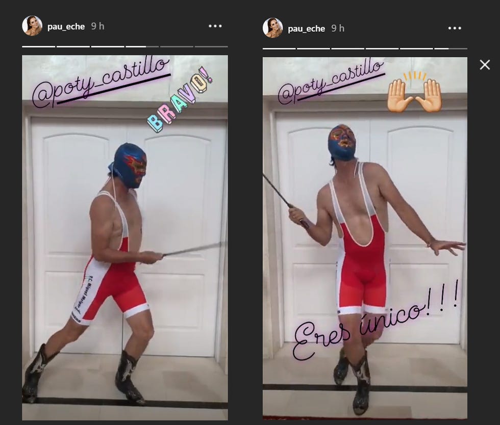 Paula Echevarría, Poty Castillo, Cumpleaños Poty , Pau eche Instagram, Paula Echevarría y Poty amigos, Poty Castillo bailando, Poty disfrazado, Poty vídeo bailando