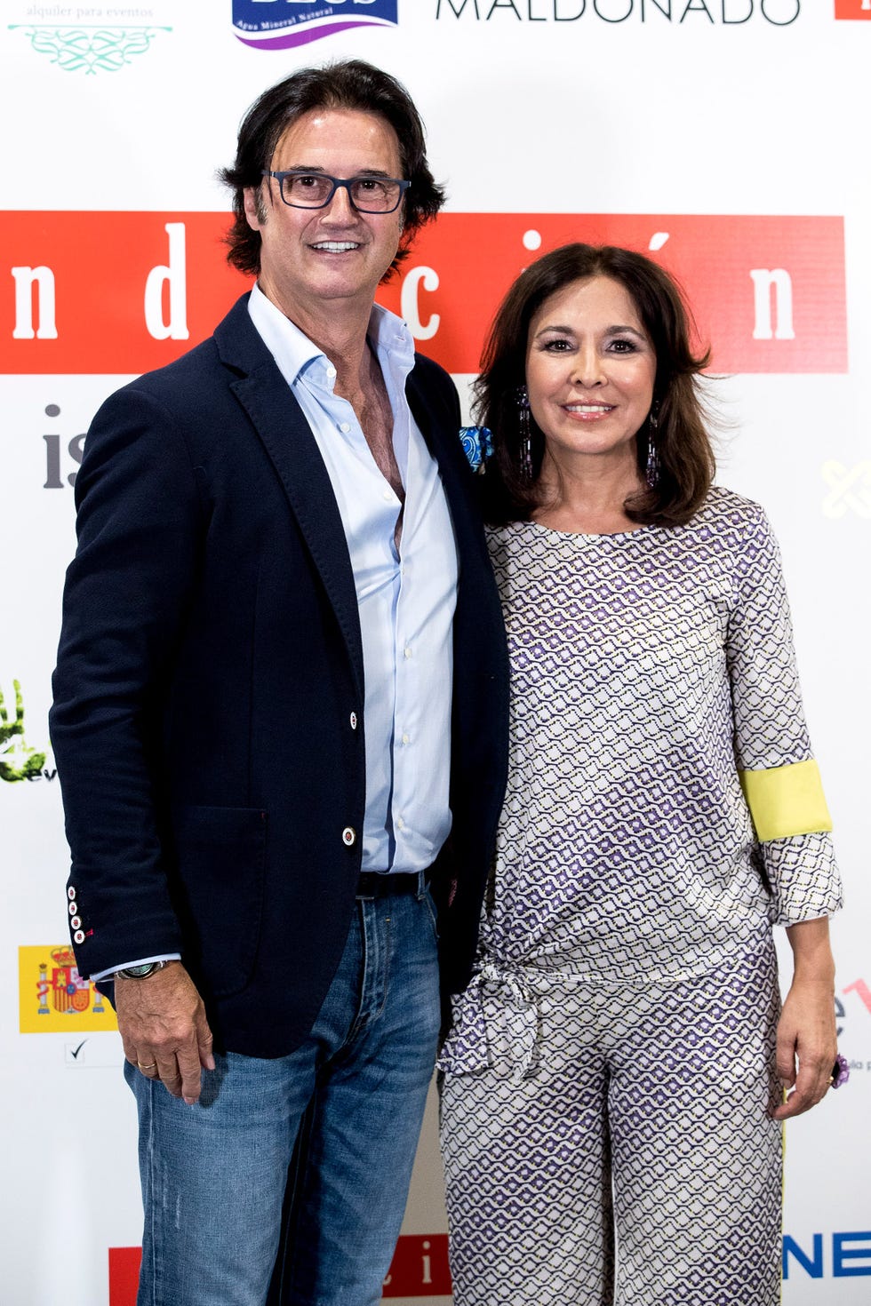 Poty en la presentación del documental de Isabel Gemio