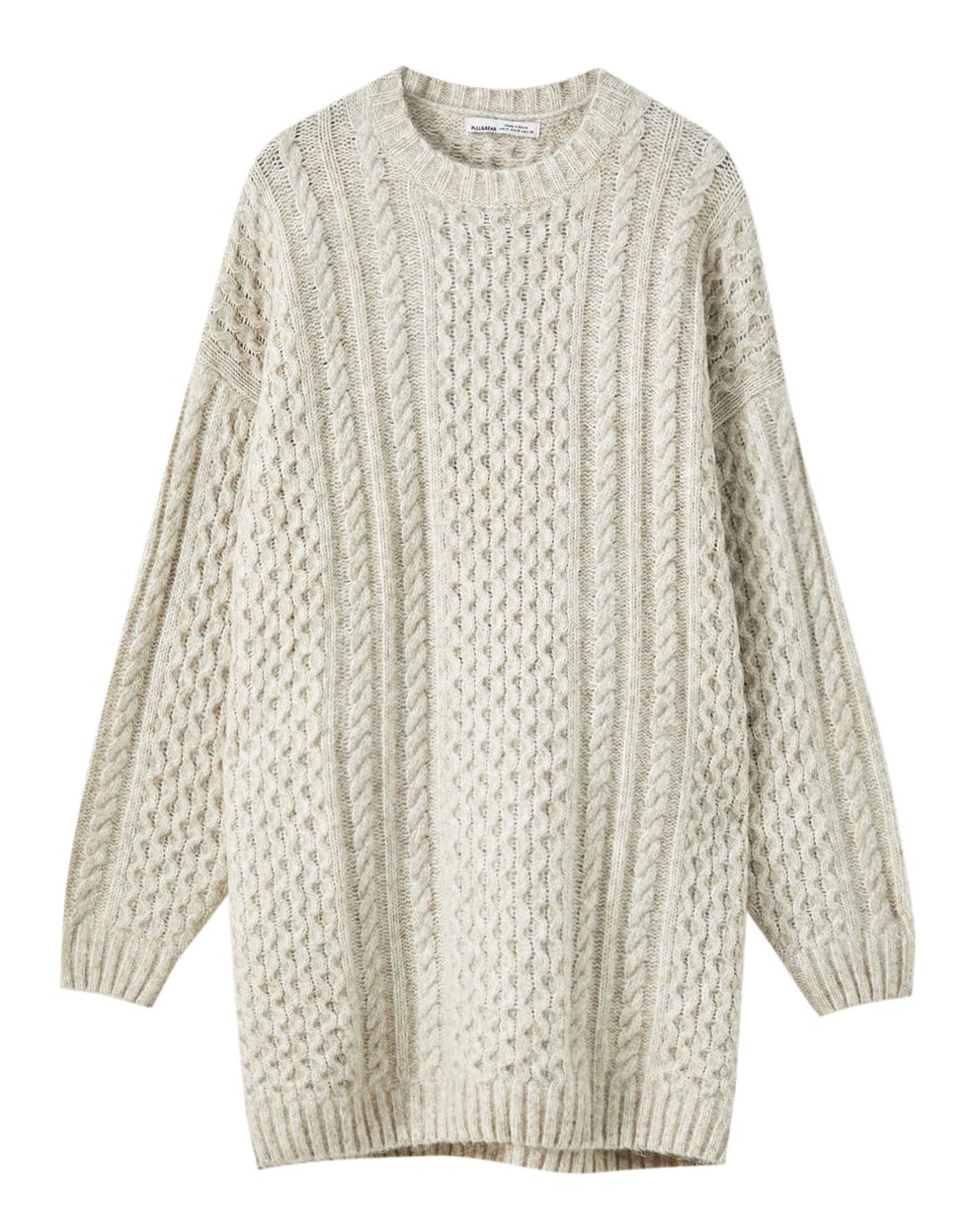 poulbear maglione con trecce tendenza moda inverno 2021