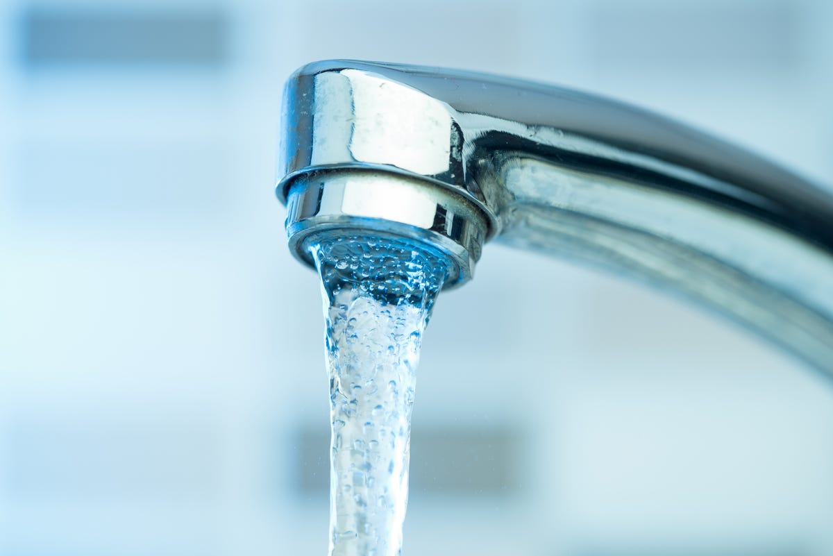 What is clearance faucet water