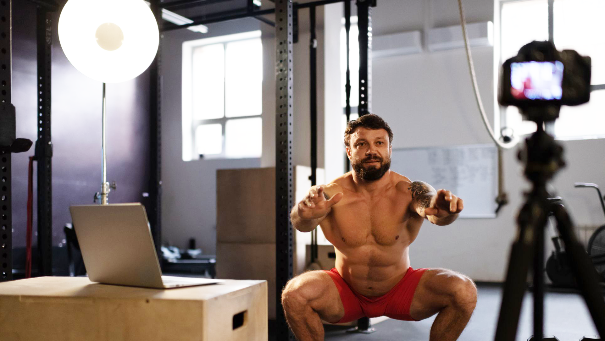 30 day squat challenge for men