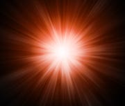 powerful light