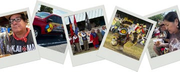 jason asenap, comanche homecoming, big texan steak ranch in amarillo texas, the comanche gift shop truck in lawton oklahoma, flag procession at the comanche homecoming, dancers at the powwow, hollis and marsha asenap