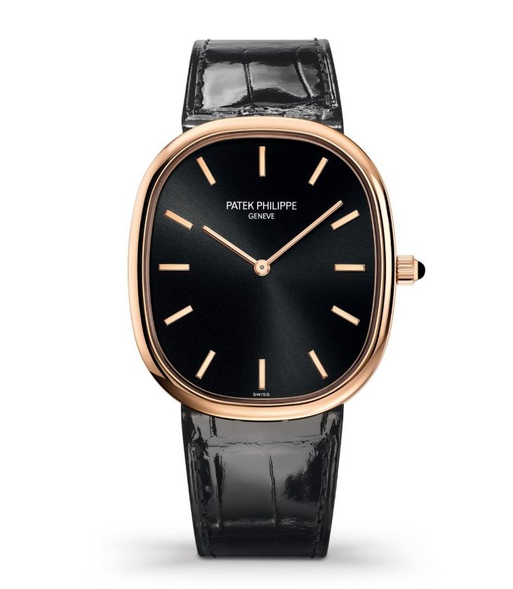 patek philippe golden ellipse，不只chanel ﻿première腕錶，10款時髦黑色系金錶女錶推薦！