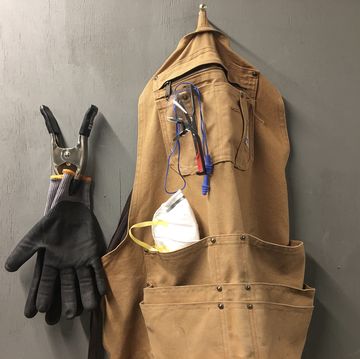 a pair of jackets on a wall