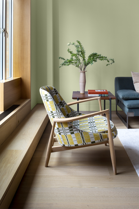 ppg color of the year olive sprig in nook