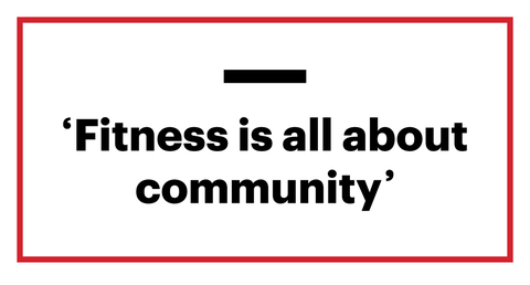 fitness is all about community