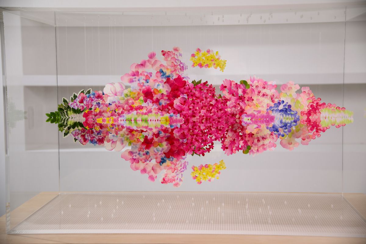 ミスディオール miss dior 展示会 アート インスタレーションアート「Valkyrie Miss Dior」 | MGM COTAI
