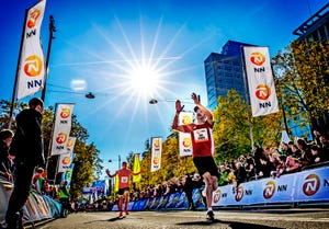 rotterdam marathon 2021foto  pim ras