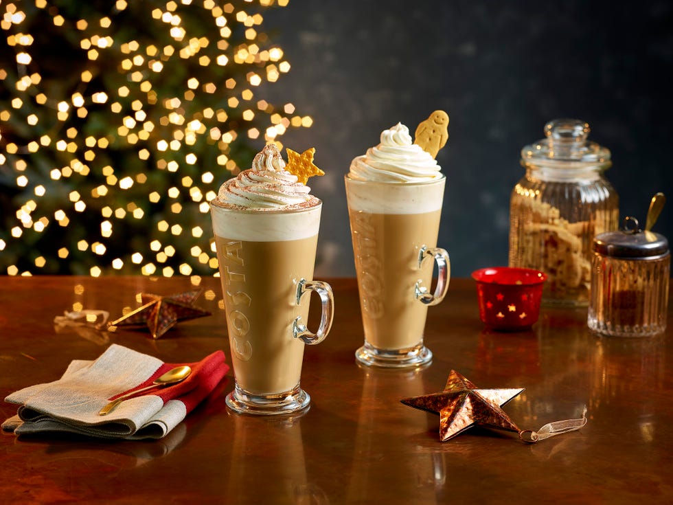 Costa Christmas menu 