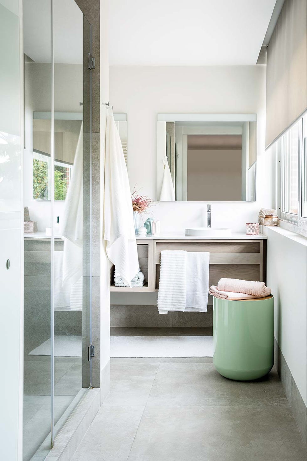 Casa con jardín en Madrid: Baño