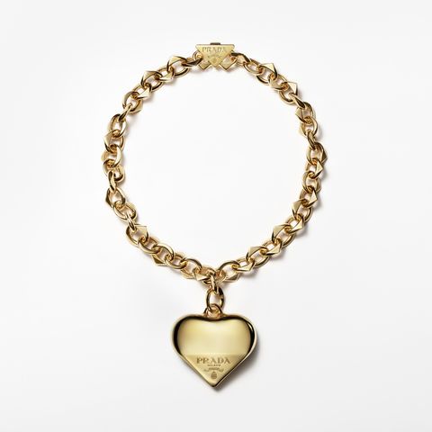 prada fine jewelry heart necklace pendant