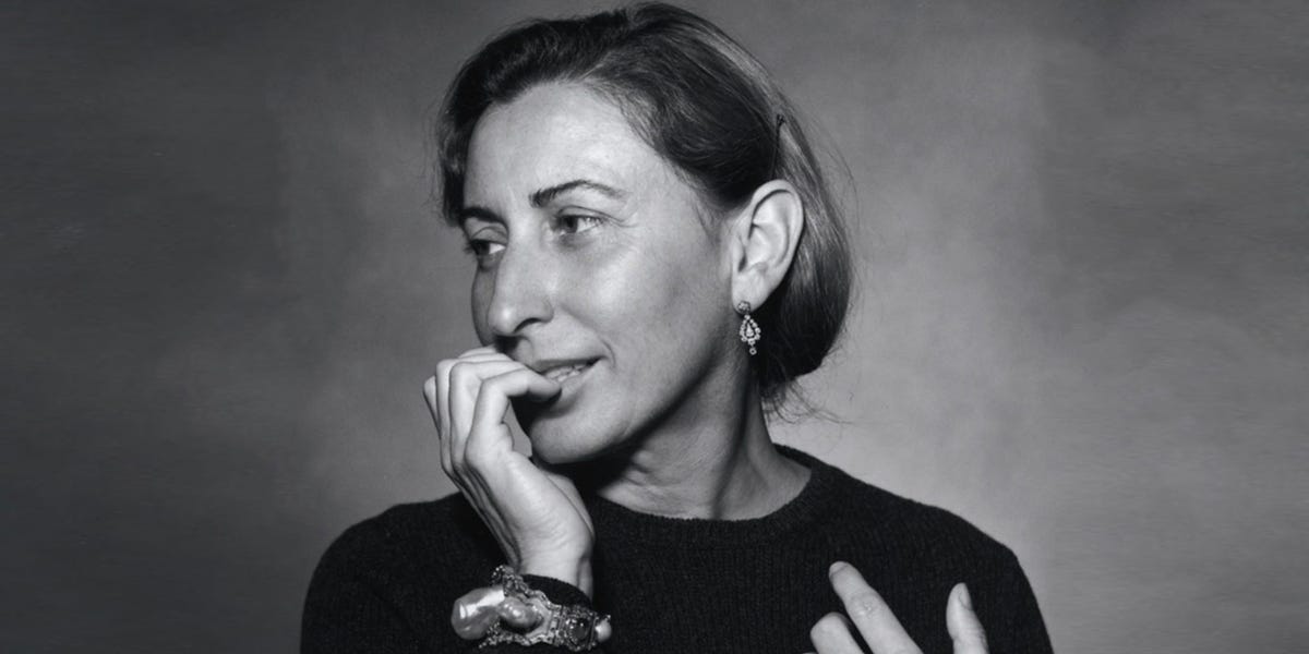 Miuccia Prada Is The Woman Who Changed Your Wardrobe