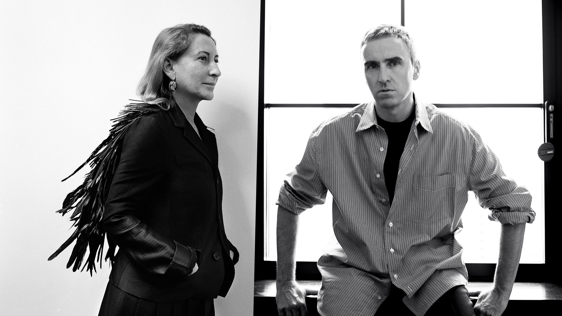 Raf Simons Announced as Prada Co-Creative Director Alongside Miuccia Prada