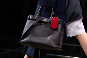 prada buckle bag
