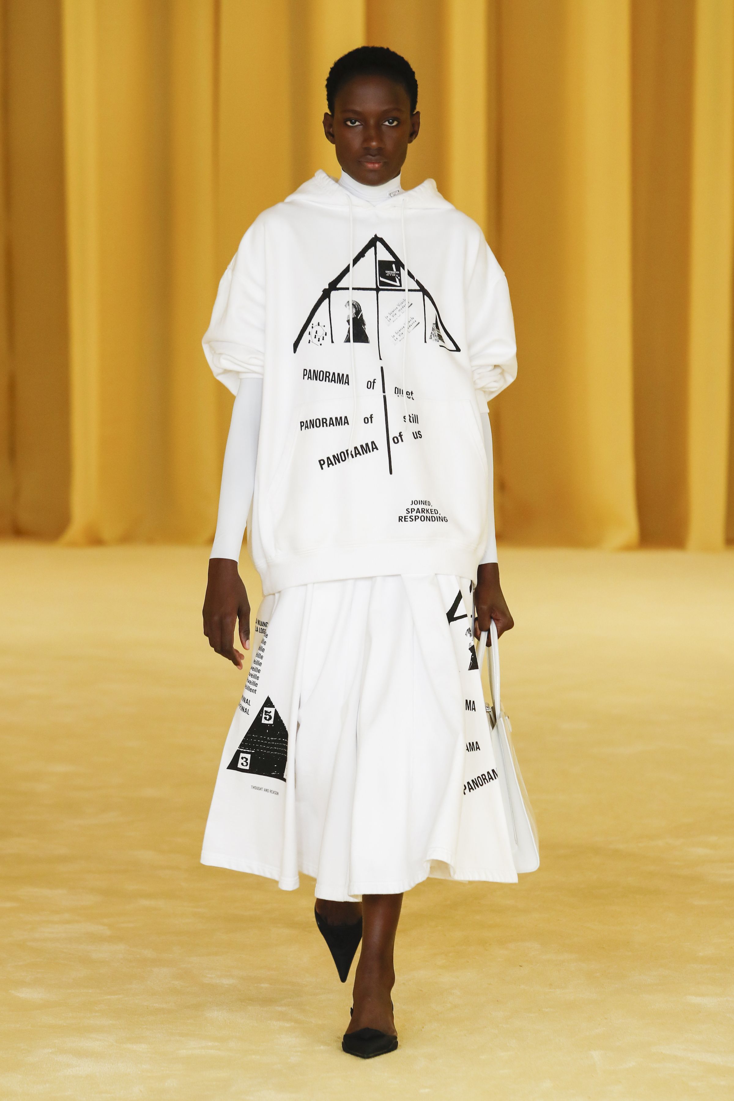 Miucci Prada and Raf Simmons First Collaboration Collecgtion Prada Unveils First Collection By Miuccia Prada and Raf Simons