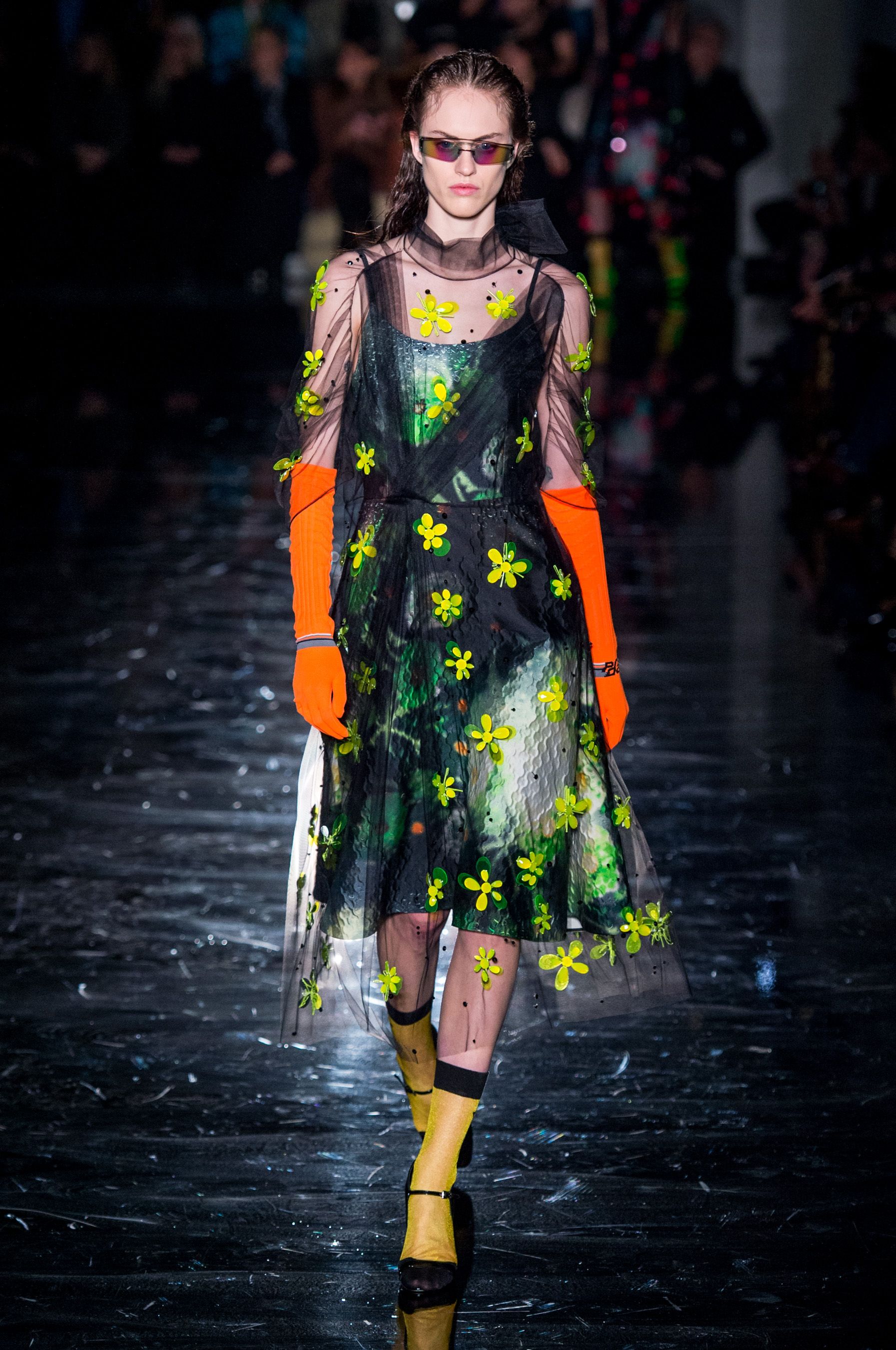 Prada dress 2018 hotsell