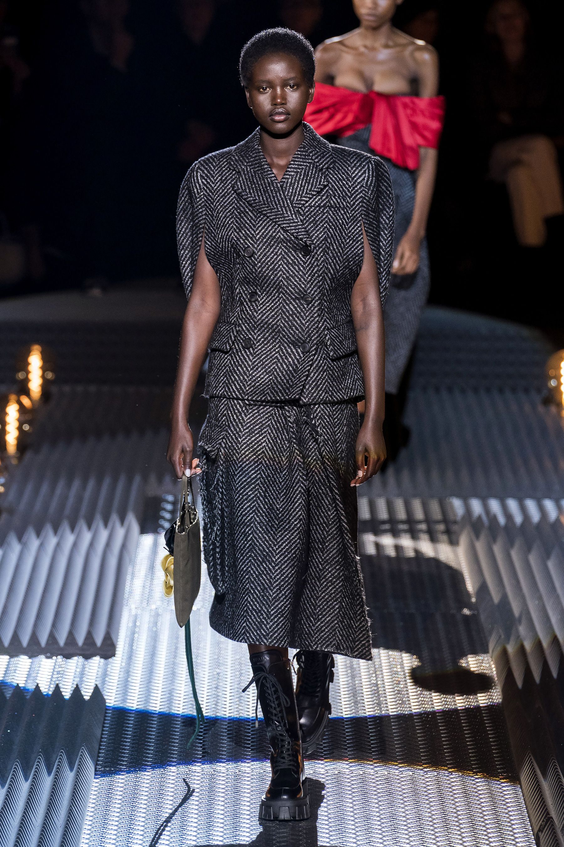 美品◎正規品 2019年 PRADA プラダ DRESS WITH PETTICOAT