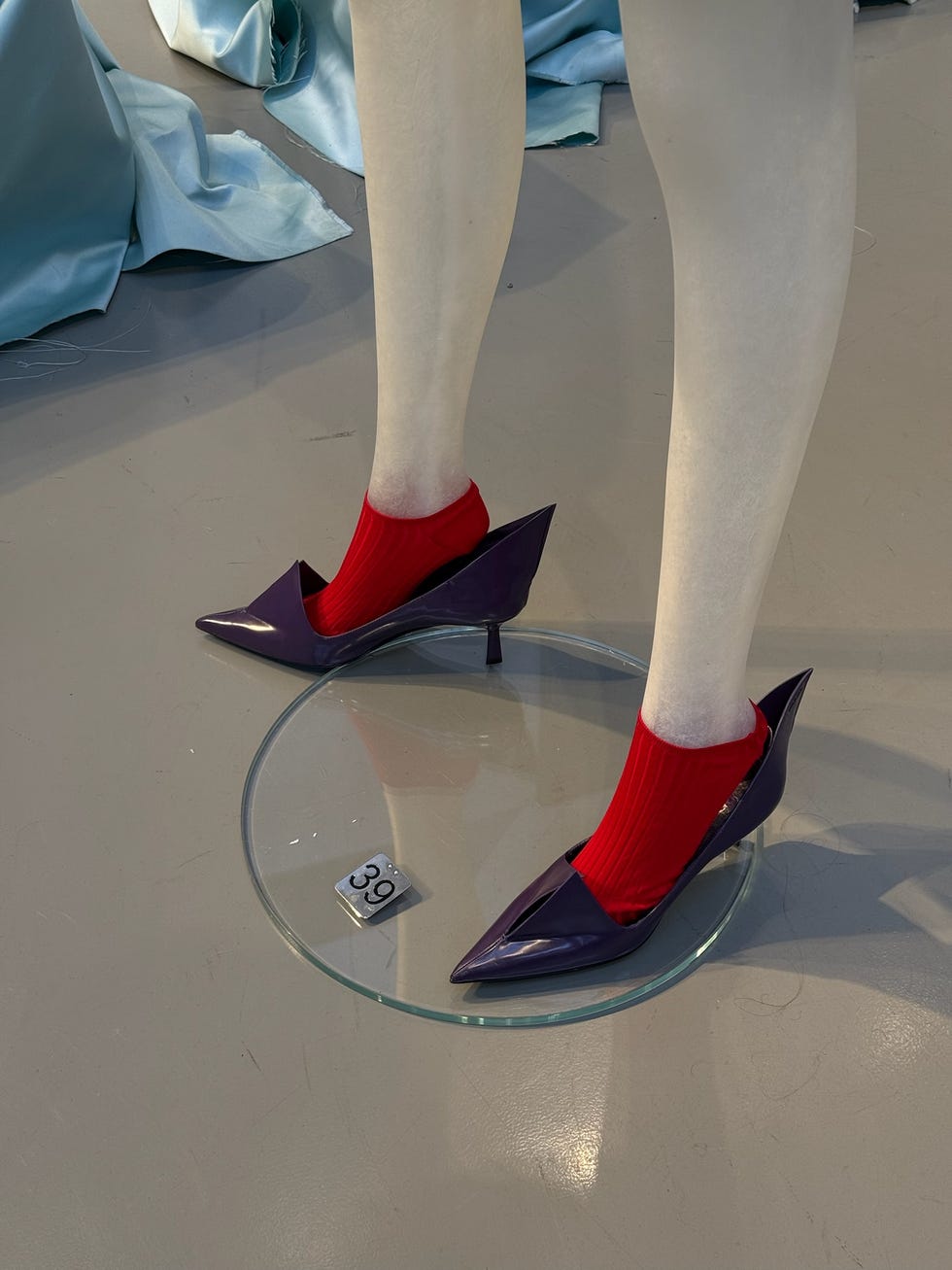 prada's rocket ship heels at milan fashion week spring 2025