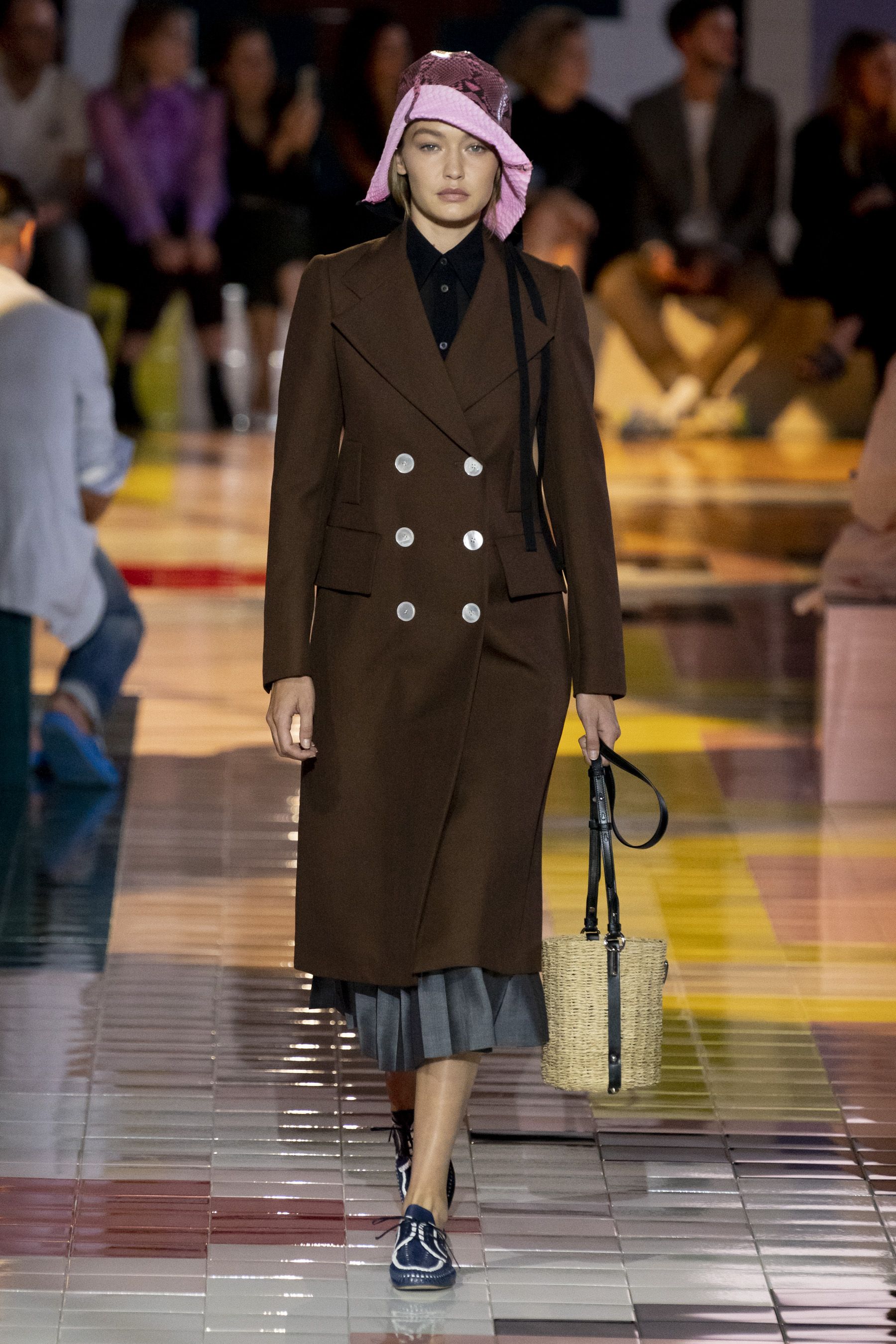 最も  coat runway Prada プラダ コート ランウェイ ジャケット・アウター