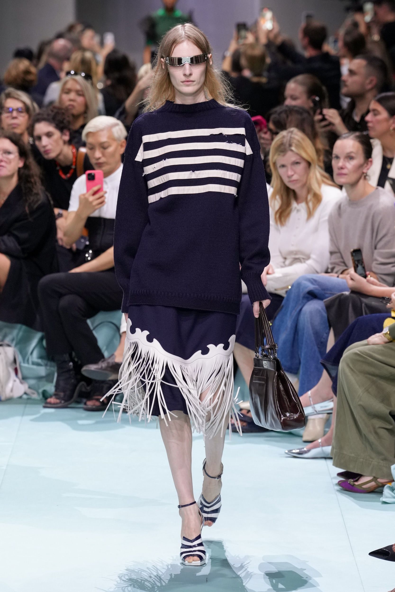 Prada Spring 2025 Review: Color and Eccentricity