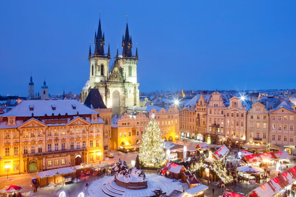 Mercadillo navideño de Praga